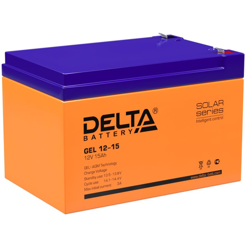 Аккумулятор delta gel